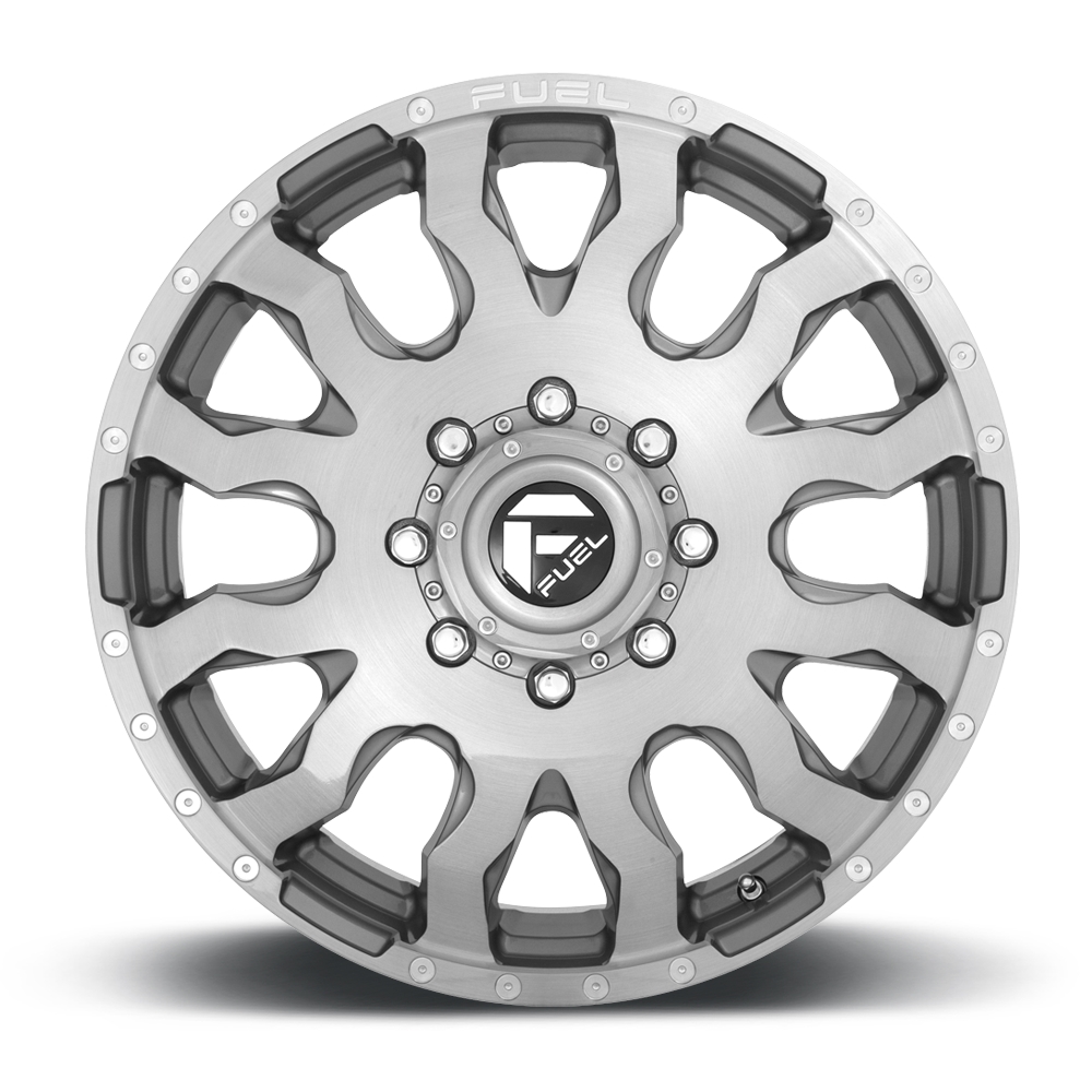 FUEL BLITZ DUALLY FRONT D693 Platinum
